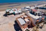 Casa Seascape Villas de las Palmas San Felipe Mexico Vacation rental  - drone behind